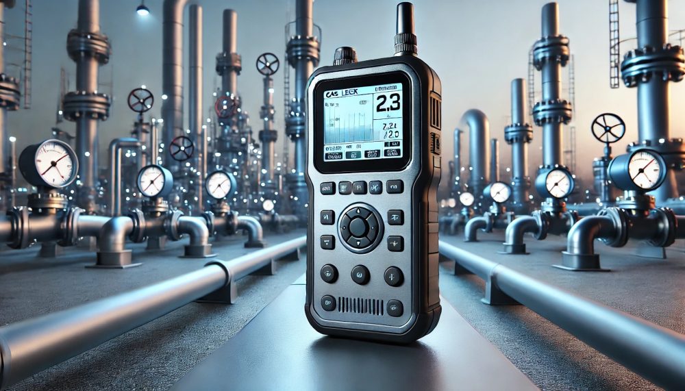 aparato detector fuga de gas