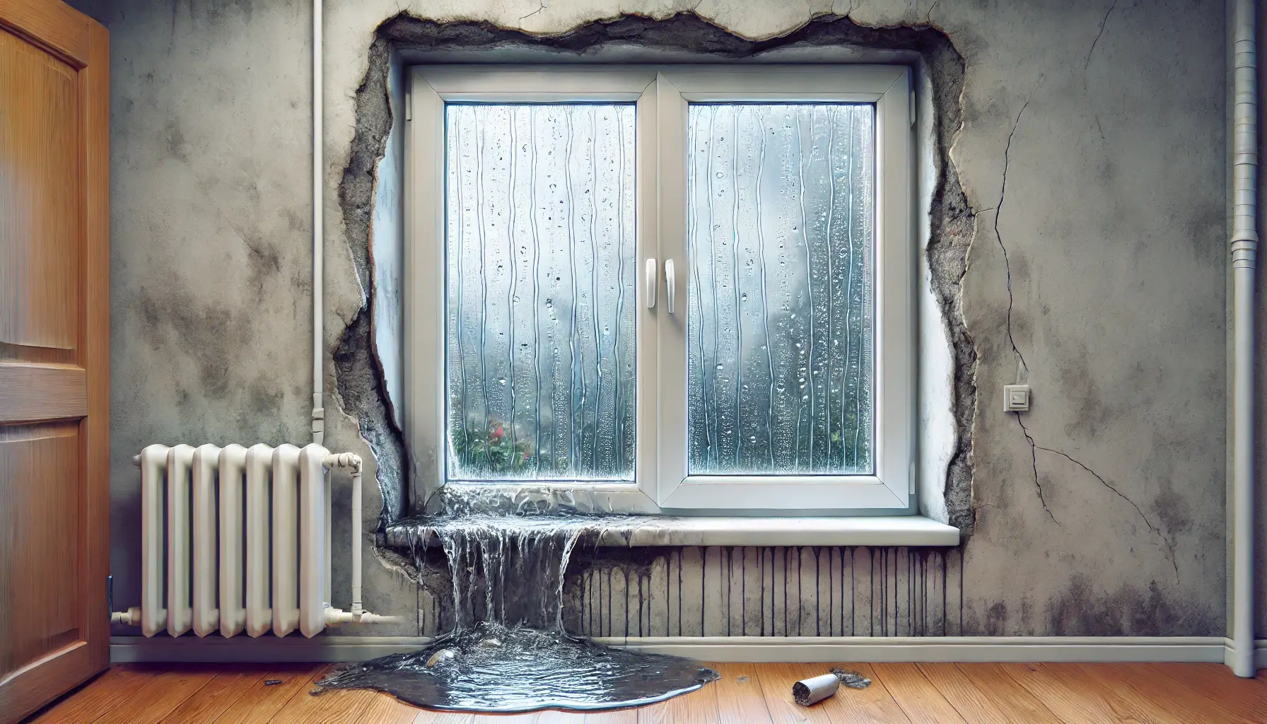 filtraciones de agua en ventanas de pvc