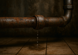 Fugas de agua por desgaste