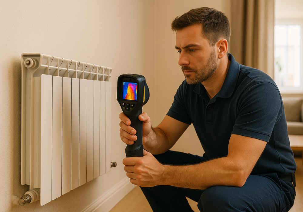buscar fugas en calefacción