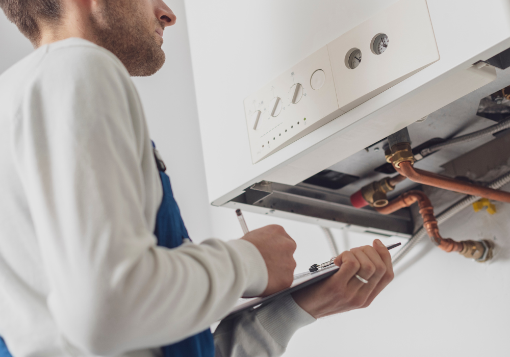 fuga en circuito de calefacción