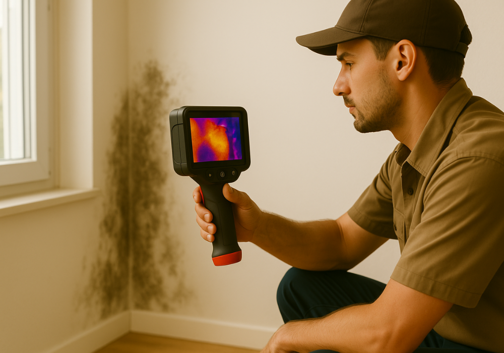 detección de fugas con cámaras termográficas