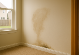 señales de fuga de agua oculta