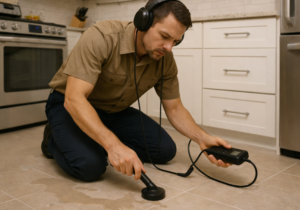 detección de fugas con Geófono