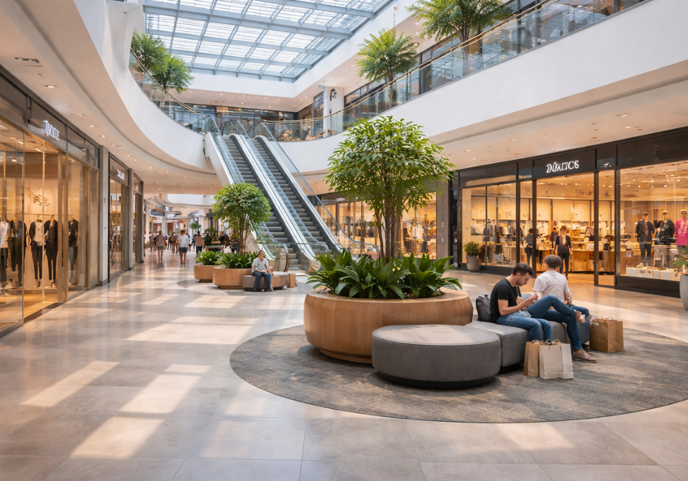 reparar fugas en centros comerciales