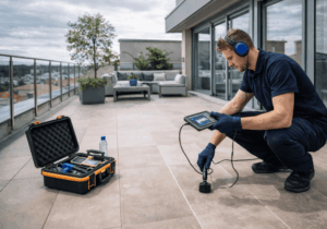 detección de fugas en áticos