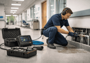 reparar fugas en centros de salud