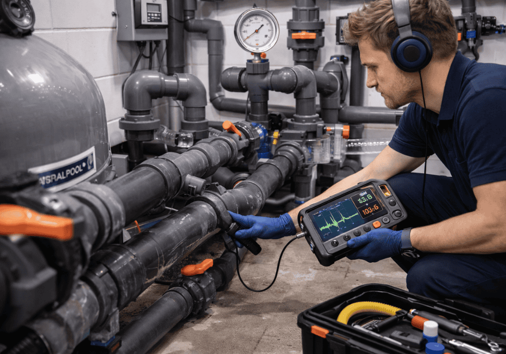 Reparar fuga en piscinas comunitarias (1)