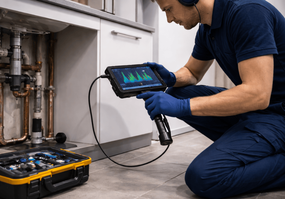 detectar fuga de agua sin romper suelo