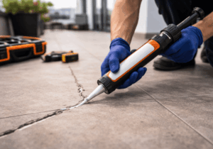 reparar fuga en terraza