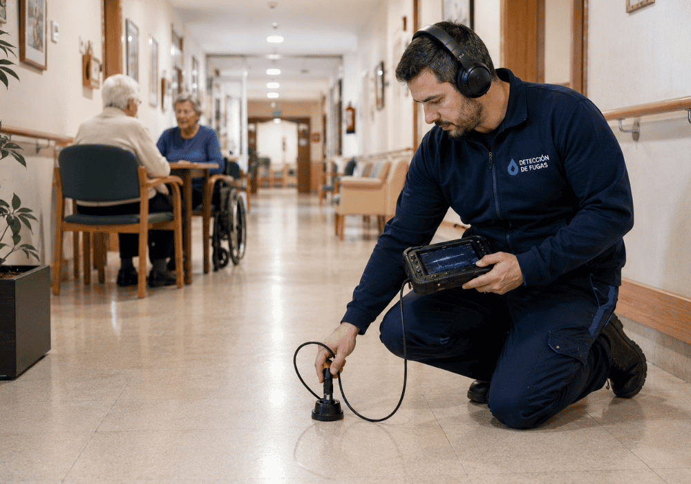 Detección de fugas en residencias de mayores