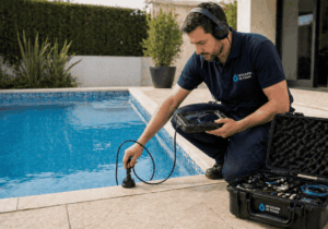 reparar fugas en piscinas privadas