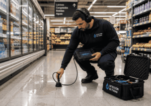 reparar fugas en supermercados
