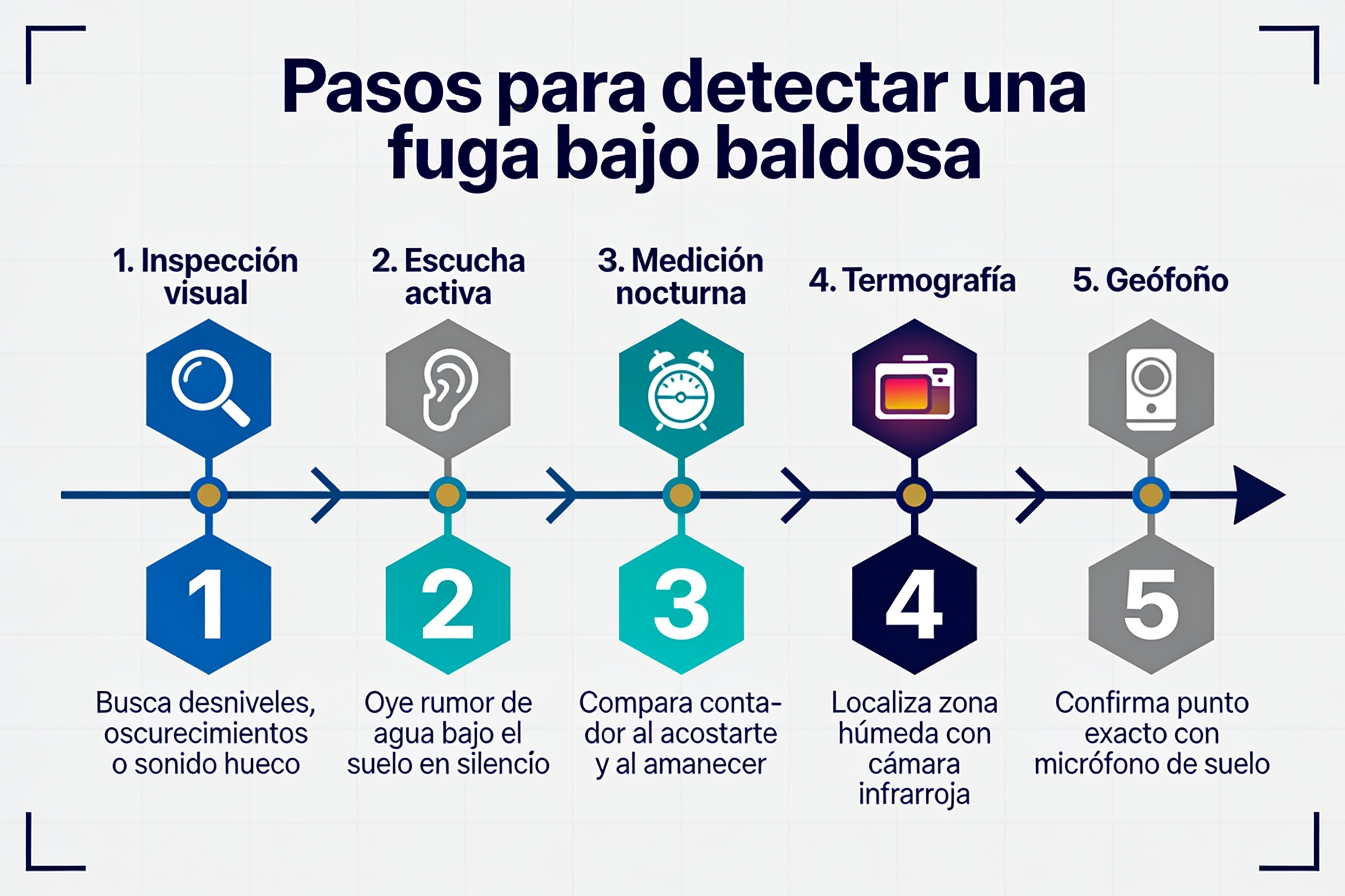 fuga agua baldosa