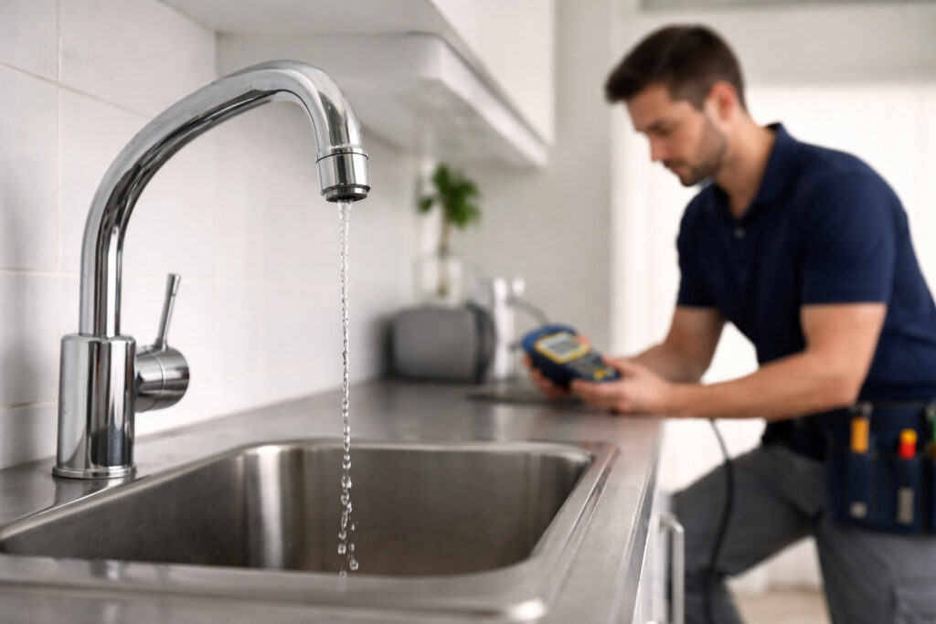 baja la presión de agua en casa