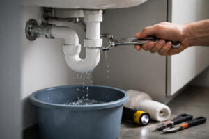 sifón de lavabo pierde agua