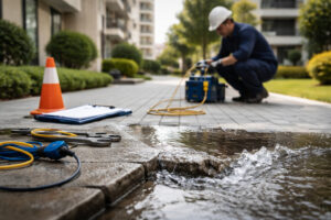 Fugas de agua en urbanizaciones